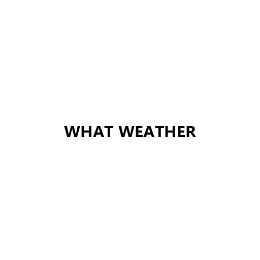 what weather