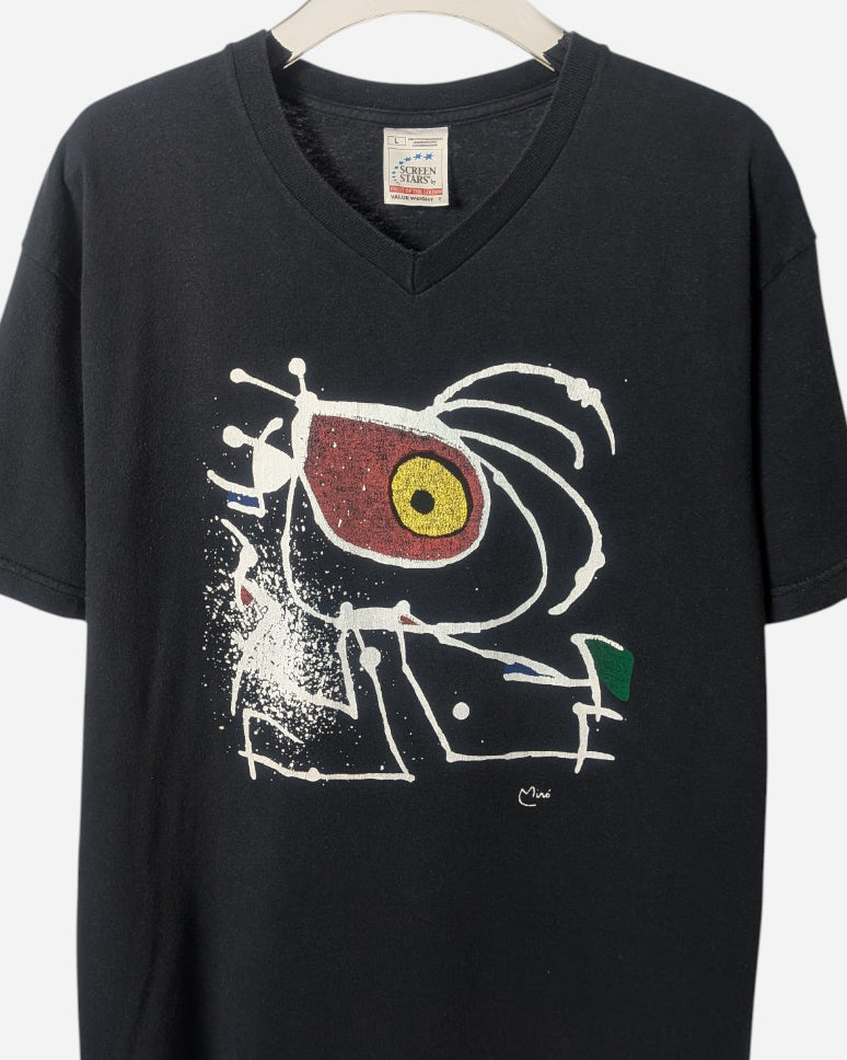 "Joan Miró" V neck T-shirt